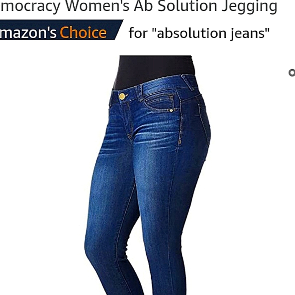 Democracy Brand women's Ab solution jeggings.  Size 14
